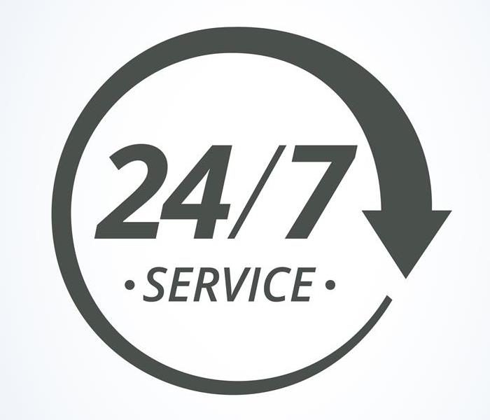 24/7 Service Graphic