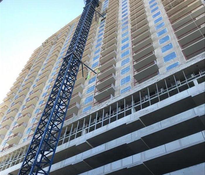 Exterior of commercial high-rise in Houston!